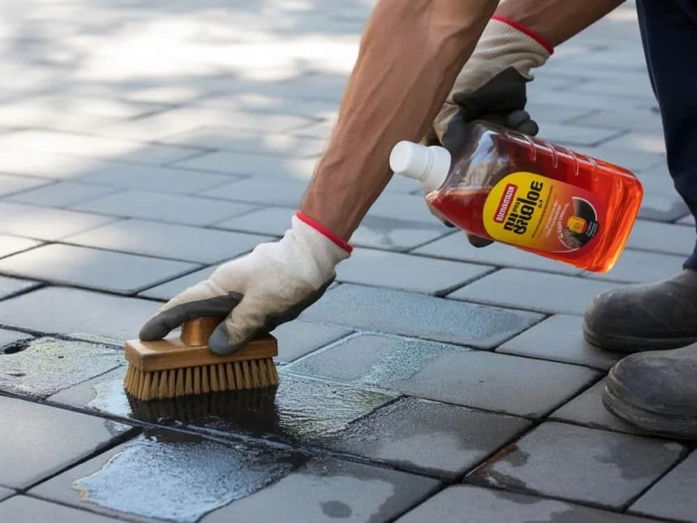 Skuteczne sposoby na to, czym zmyć tłuszcz z kostki brukowej