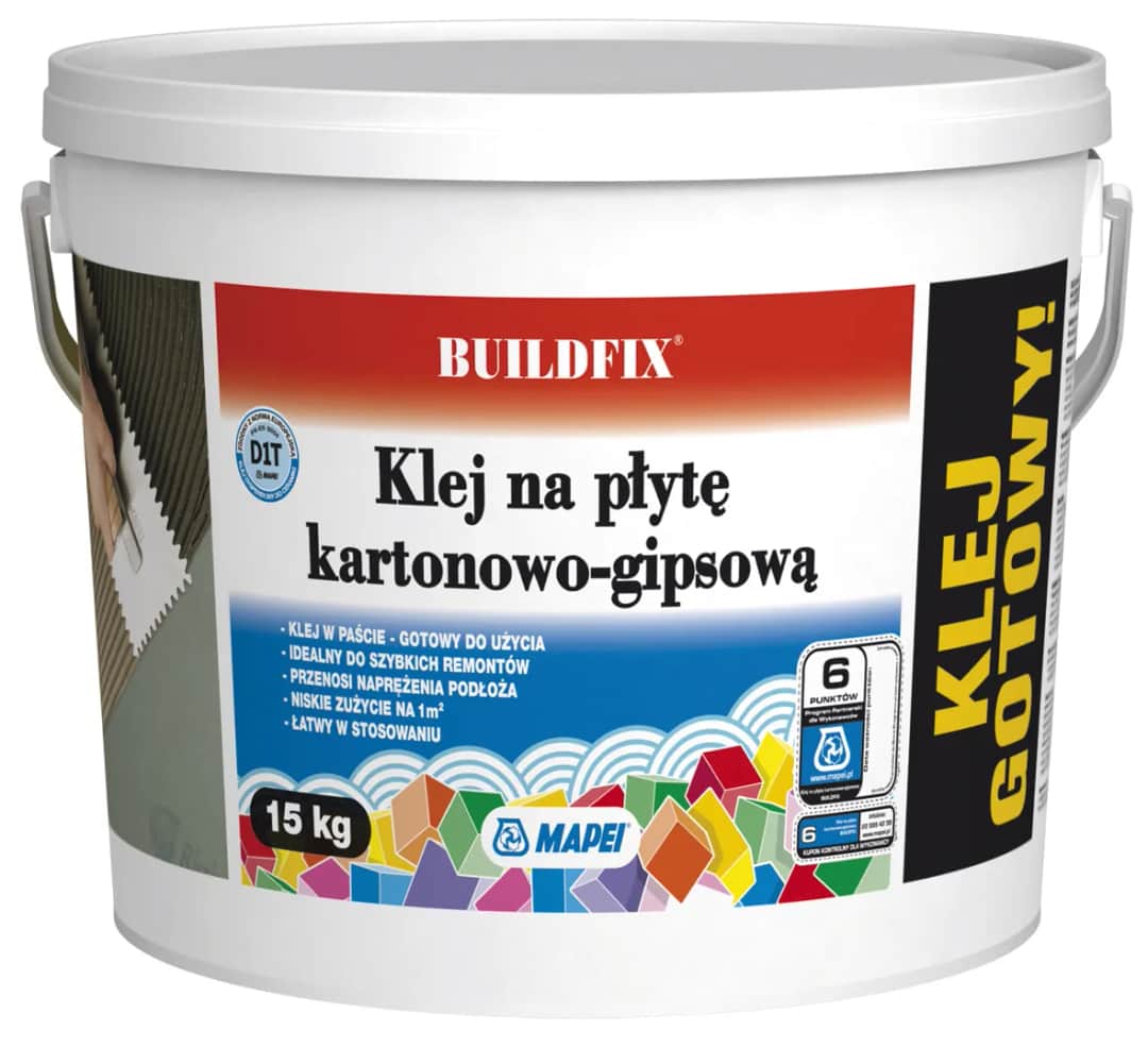 Jaki klej do płyt kartonowo-gipsowych – uniknij błędów w montażu