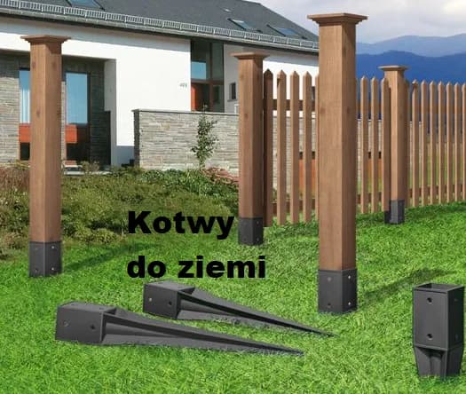 Jak skutecznie montować kotwy ziemne wbijane w konstrukcjach drewnianych